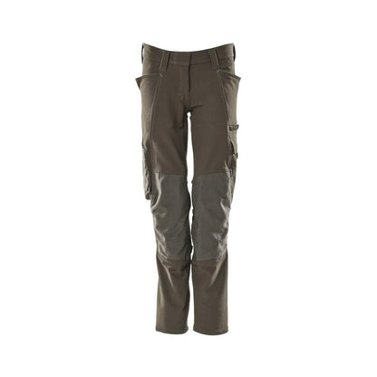 Housut, naiset, PEARL, polvitaskut, stretch housut