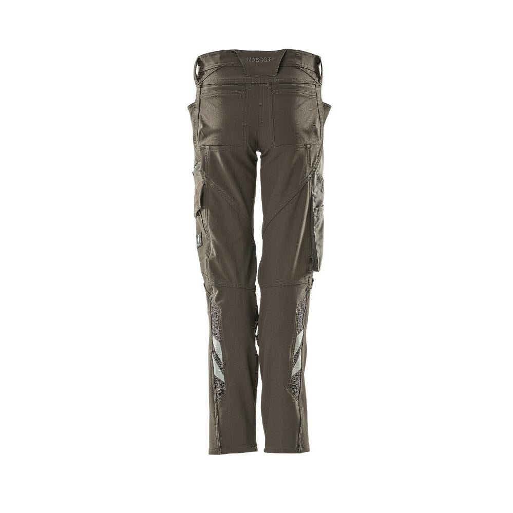 Housut, naiset, PEARL, polvitaskut, stretch housut