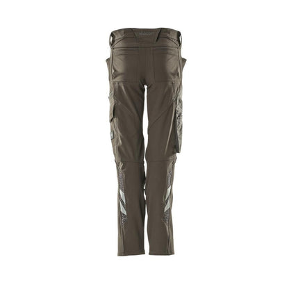 Housut, naiset, PEARL, polvitaskut, stretch housut