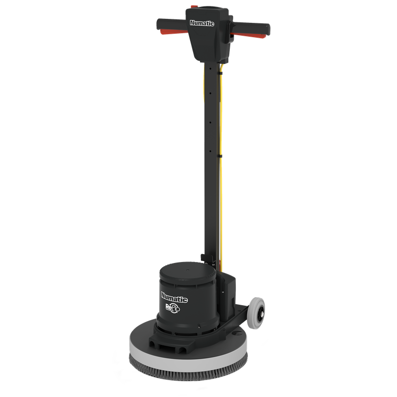 Numatic ESM setti yksilevyinen kone HFM-1515R + Ten-Tec harja, punainen | Pakkaus (1 kpl)