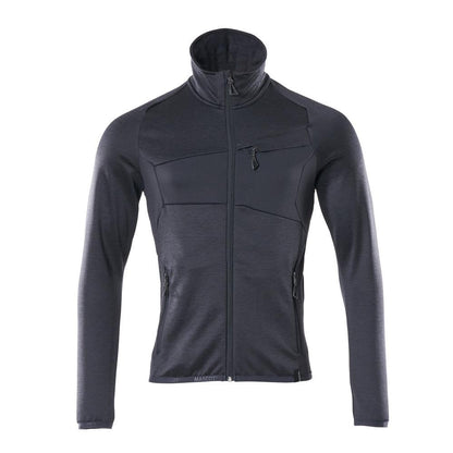 Fleece-villapaita vetoketjulla mikrofleece-takki