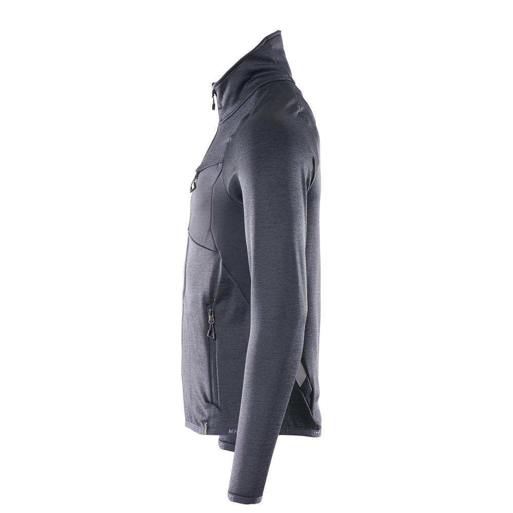 Fleece-villapaita vetoketjulla mikrofleece-takki