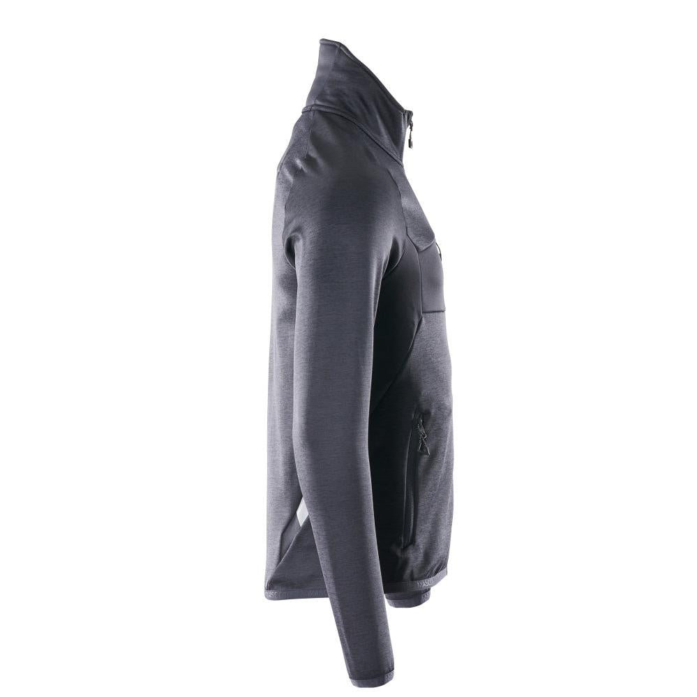 Fleece-villapaita vetoketjulla mikrofleece-takki