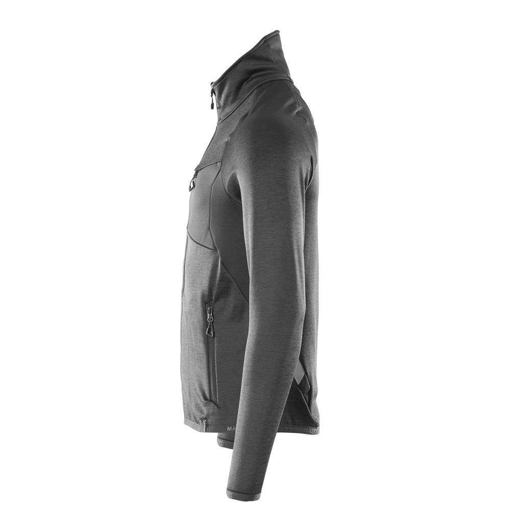 Fleece-villapaita vetoketjulla mikrofleece-takki