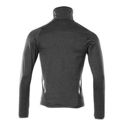 Fleece-villapaita vetoketjulla mikrofleece-takki