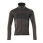 Fleece-villapaita vetoketjulla mikrofleece-takki
