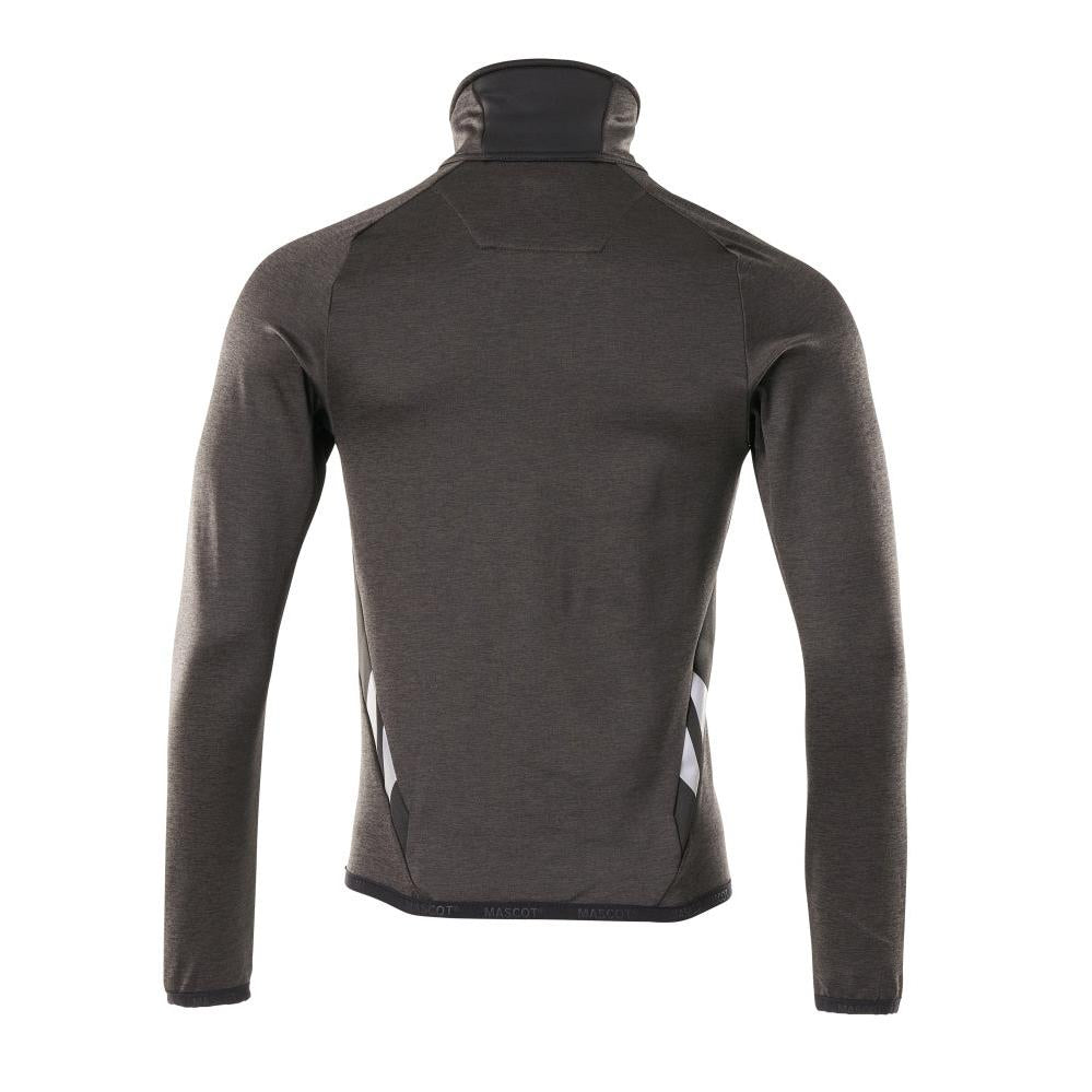 Fleece-villapaita vetoketjulla mikrofleece-takki