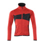 Fleece-villapaita vetoketjulla mikrofleece-takki
