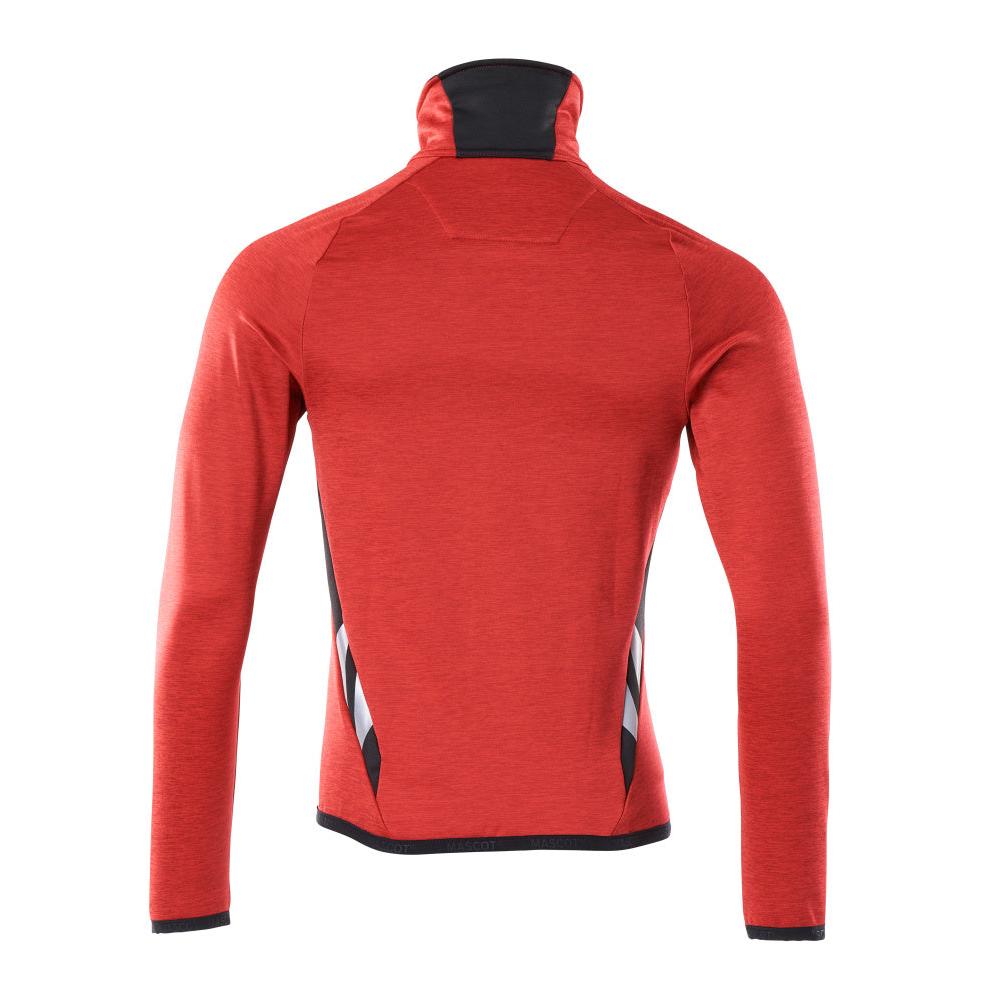 Fleece-villapaita vetoketjulla mikrofleece-takki