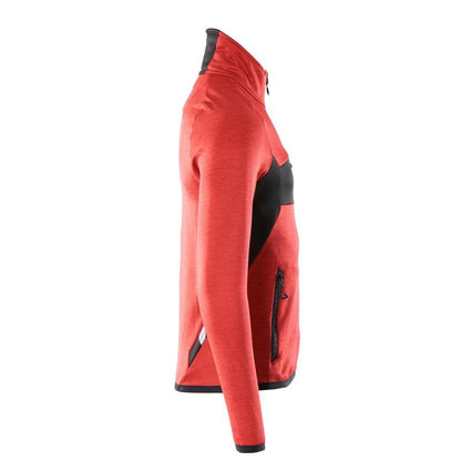 Fleece-villapaita vetoketjulla mikrofleece-takki