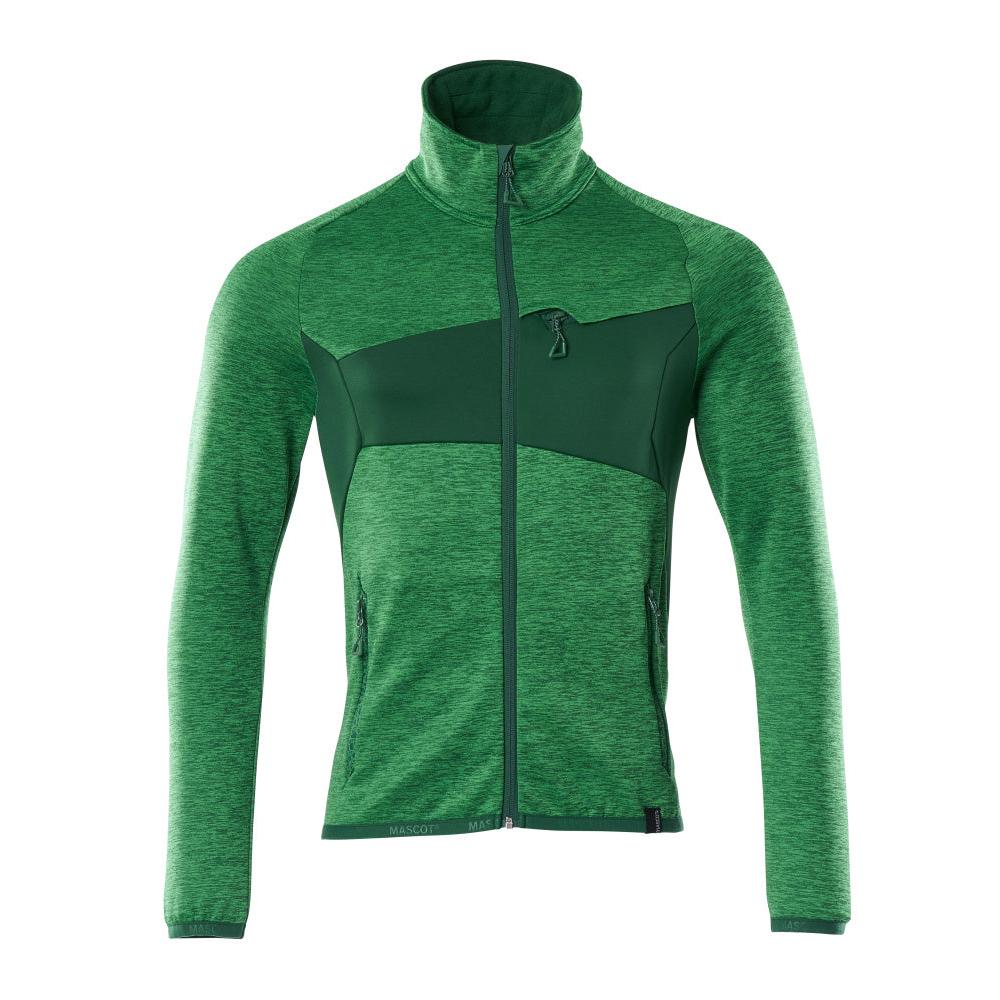 Fleece-villapaita vetoketjulla mikrofleece-takki