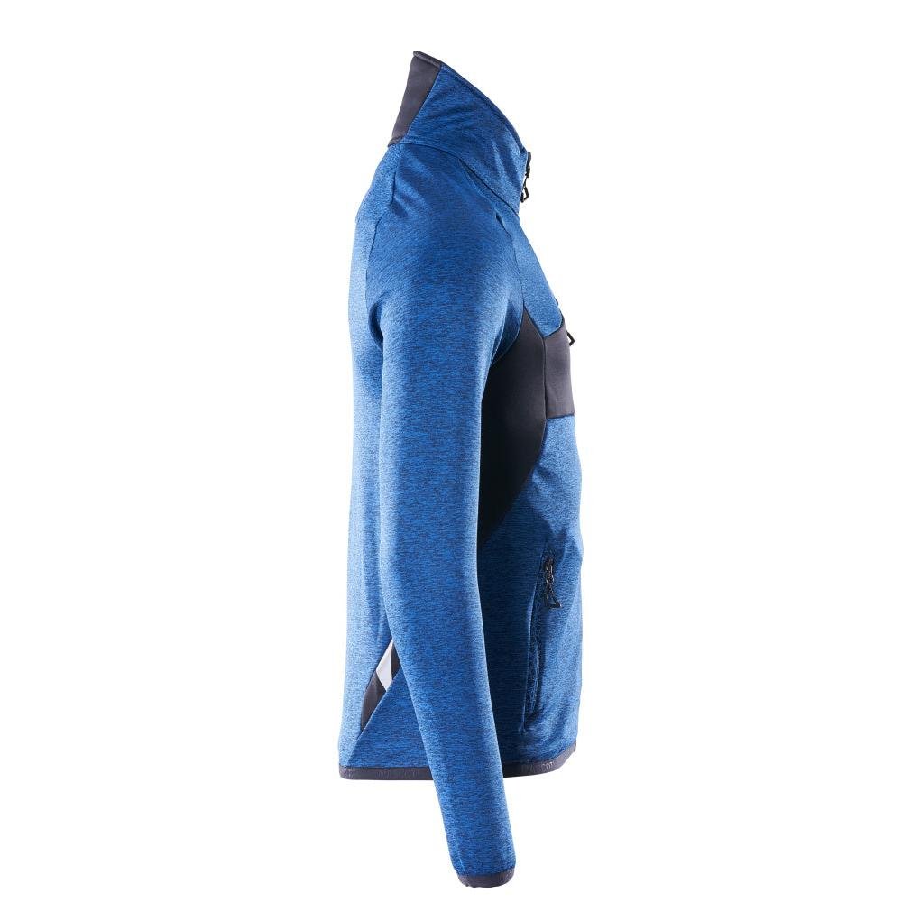 Fleece-villapaita vetoketjulla mikrofleece-takki