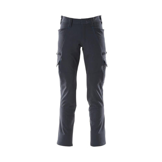 Housut, reisitaskut, ULTIMATE STRETCH -housut, musta-sininen