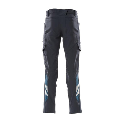 Housut, reisitaskut, ULTIMATE STRETCH -housut, musta-sininen