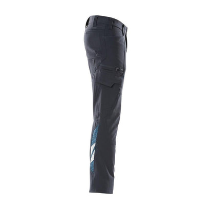 Housut, reisitaskut, ULTIMATE STRETCH -housut, musta-sininen