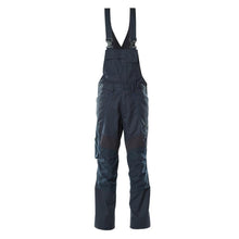 Dungarees, polvitaskut, joustavat sisäosat Dungarees, musta-sininen