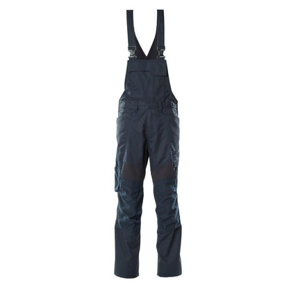 Dungarees, polvitaskut, joustavat sisäosat Dungarees, musta-sininen
