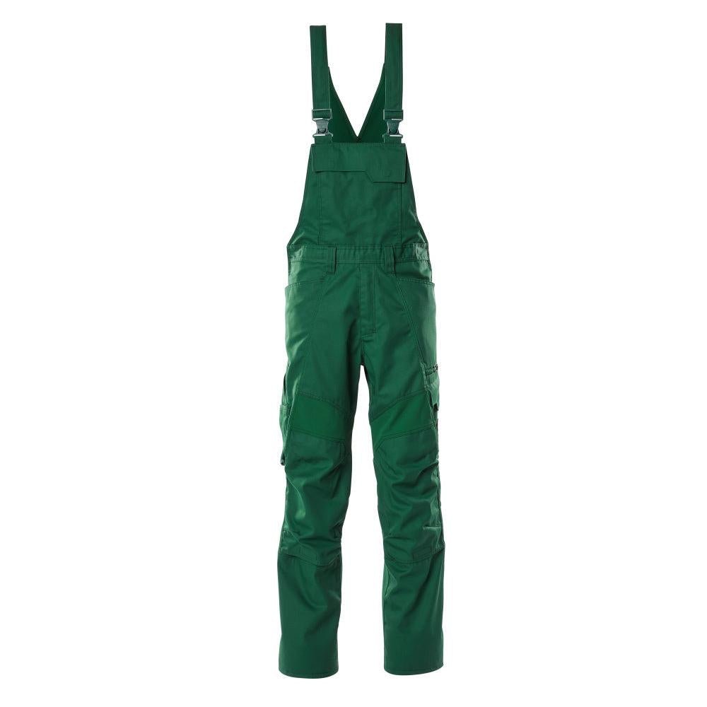 Dungarees, polvitaskut, joustavat sisäosat Dungarees, vihreä