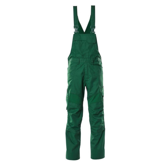 Dungarees, polvitaskut, joustavat sisäosat Dungarees, vihreä