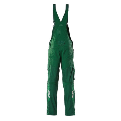Dungarees, polvitaskut, joustavat sisäosat Dungarees, vihreä