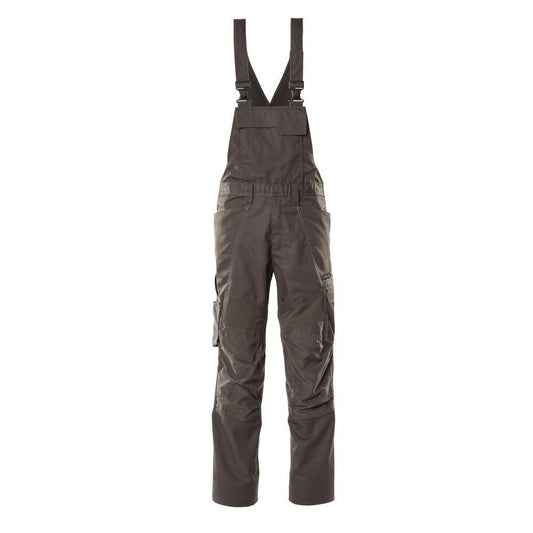 Dungarees, polvitaskut, joustavat sisäosat Dungarees, tumma antrasiitti
