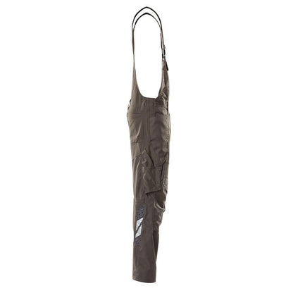 Dungarees, polvitaskut, joustavat sisäosat Dungarees, tumma antrasiitti