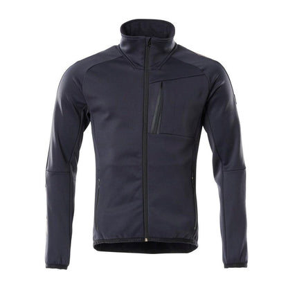 Fleece-villapaita vetoketjulla mikrofleece-takki