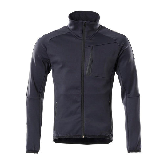 Fleece-villapaita vetoketjulla mikrofleece-takki