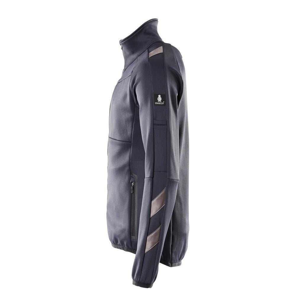 Fleece-villapaita vetoketjulla mikrofleece-takki