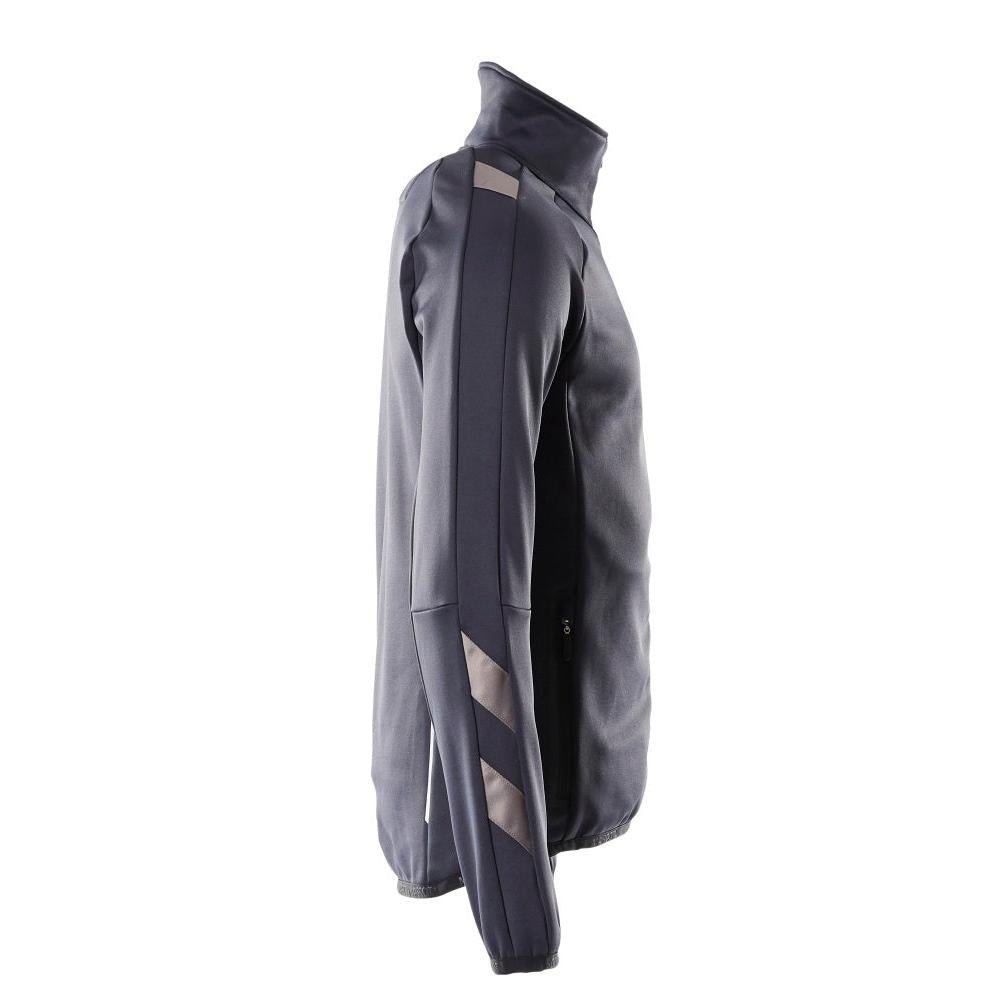 Fleece-villapaita vetoketjulla mikrofleece-takki
