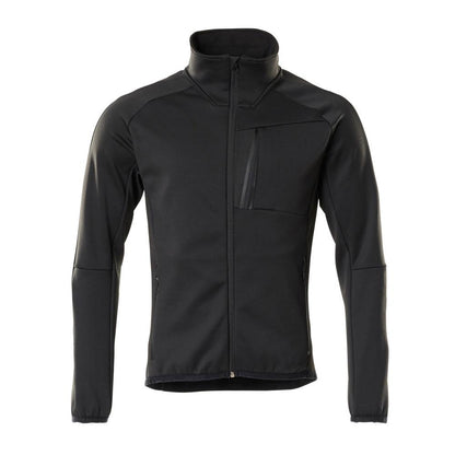 Fleece-villapaita vetoketjulla mikrofleece-takki