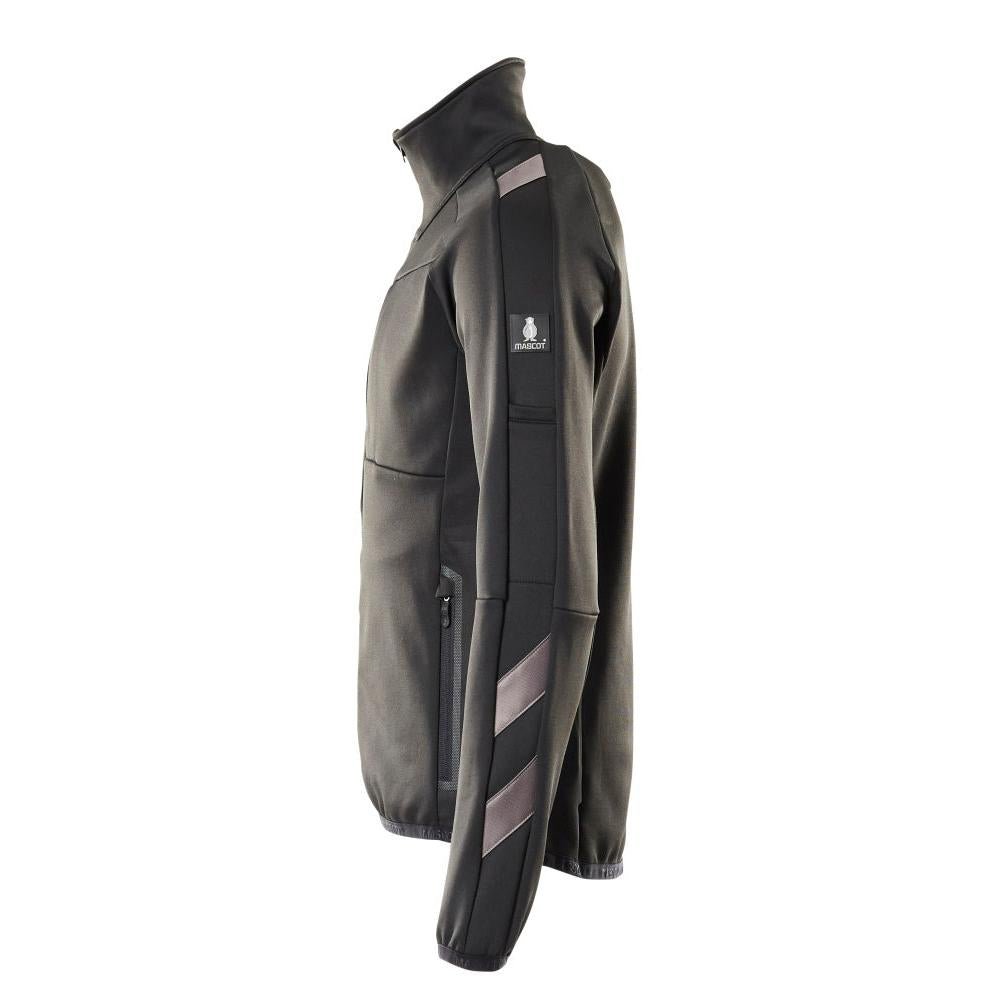 Fleece-villapaita vetoketjulla mikrofleece-takki