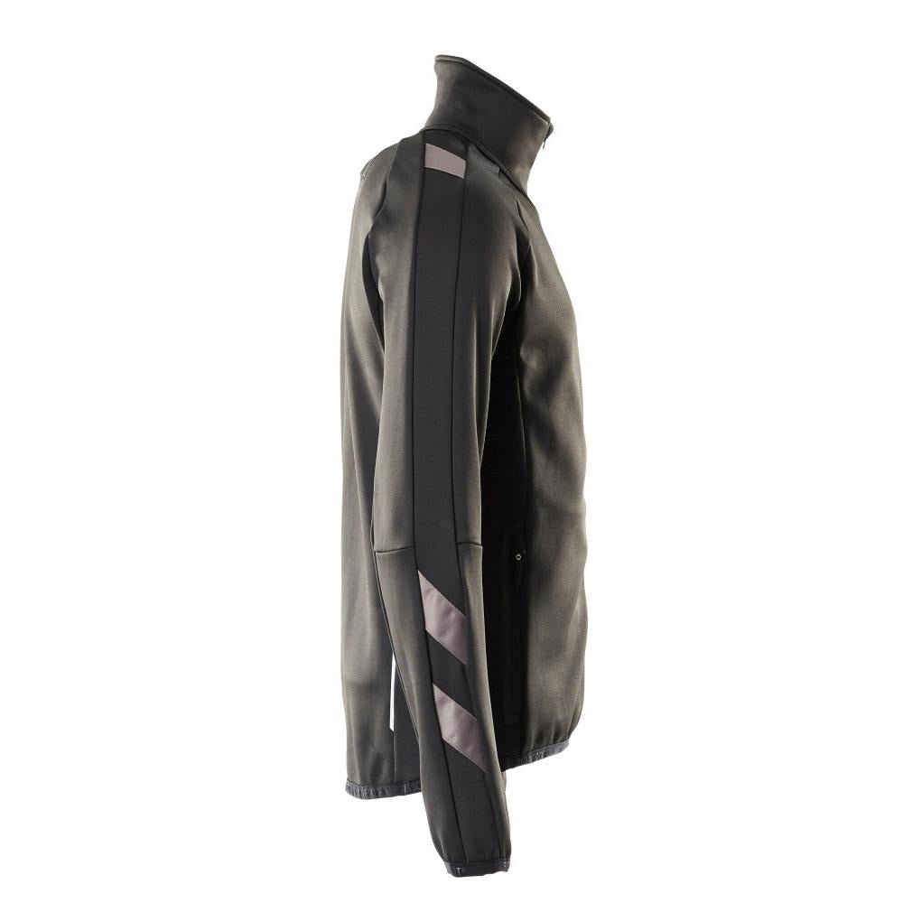 Fleece-villapaita vetoketjulla mikrofleece-takki