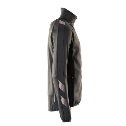 Fleece-villapaita vetoketjulla mikrofleece-takki