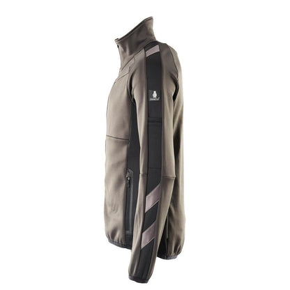 Fleece-villapaita vetoketjulla mikrofleece-takki