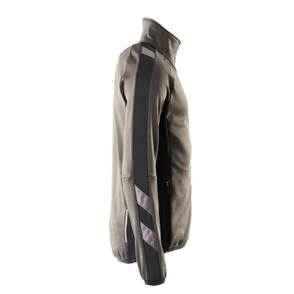 Fleece-villapaita vetoketjulla mikrofleece-takki