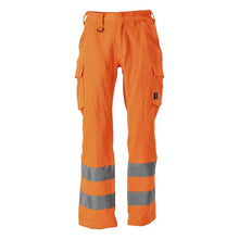 Housut, reisitaskut, tavalliset housut, hi-vis oranssi