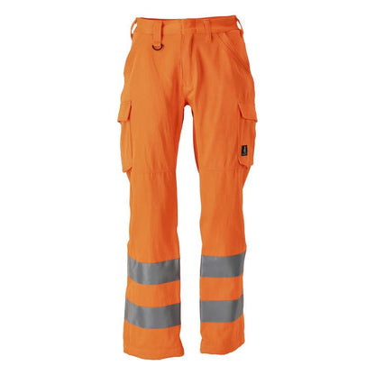 Housut, reisitaskut, tavalliset housut, hi-vis oranssi