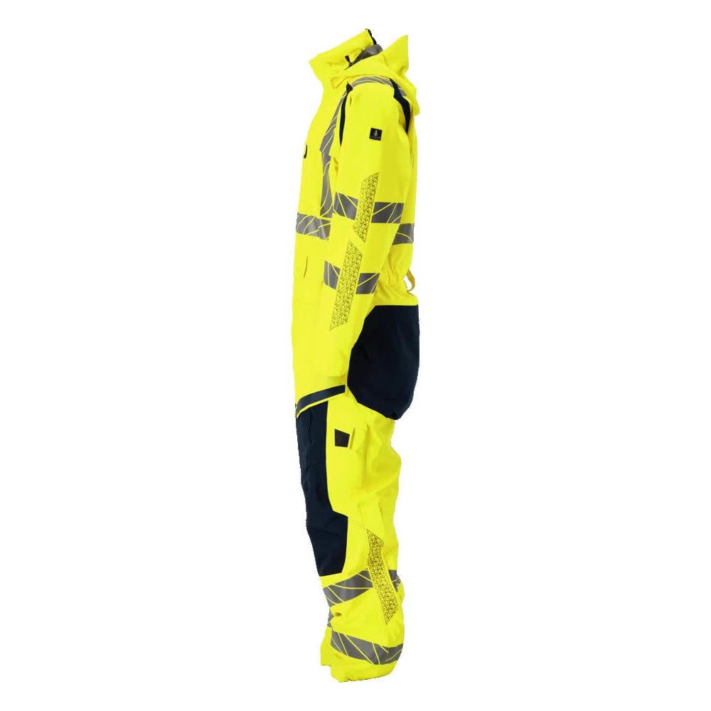 Talvihaalari CLIMASCOT®, kevyt talviyhdistelmä, hi-vis keltainen/musta-sininen