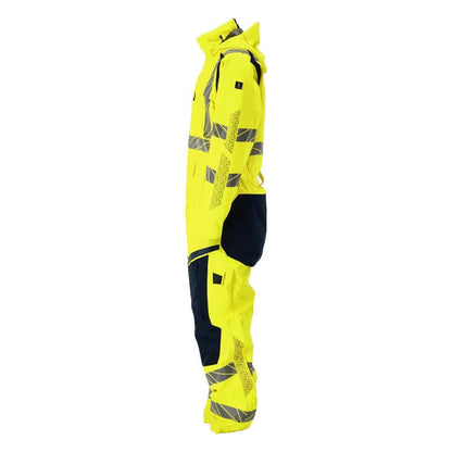 Talvihaalari CLIMASCOT®, kevyt talviyhdistelmä, hi-vis keltainen/musta-sininen