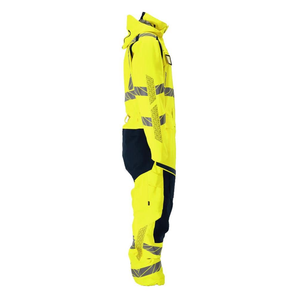 Talvihaalari CLIMASCOT®, kevyt talviyhdistelmä, hi-vis keltainen/musta-sininen