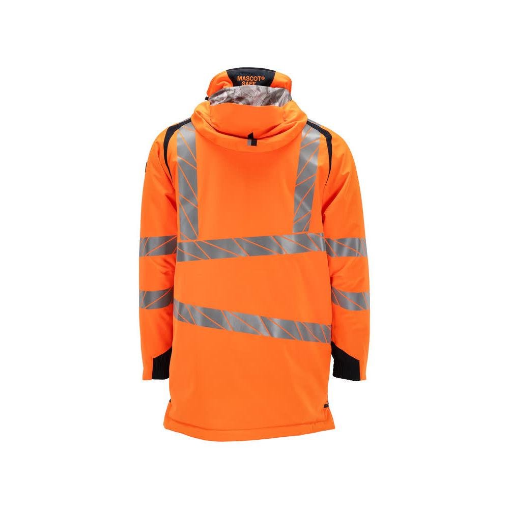 Parka CLIMASCOT® vuori, kevyt parka, hi-vis oranssi/musta-sininen