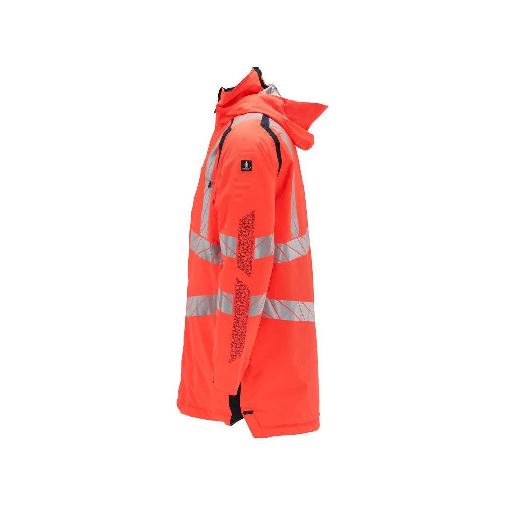 Parka CLIMASCOT® vuori, kevyt parka, Hi-vis punainen/musta-sininen
