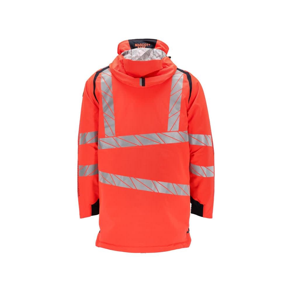 Parka CLIMASCOT® vuori, kevyt parka, Hi-vis punainen/musta-sininen