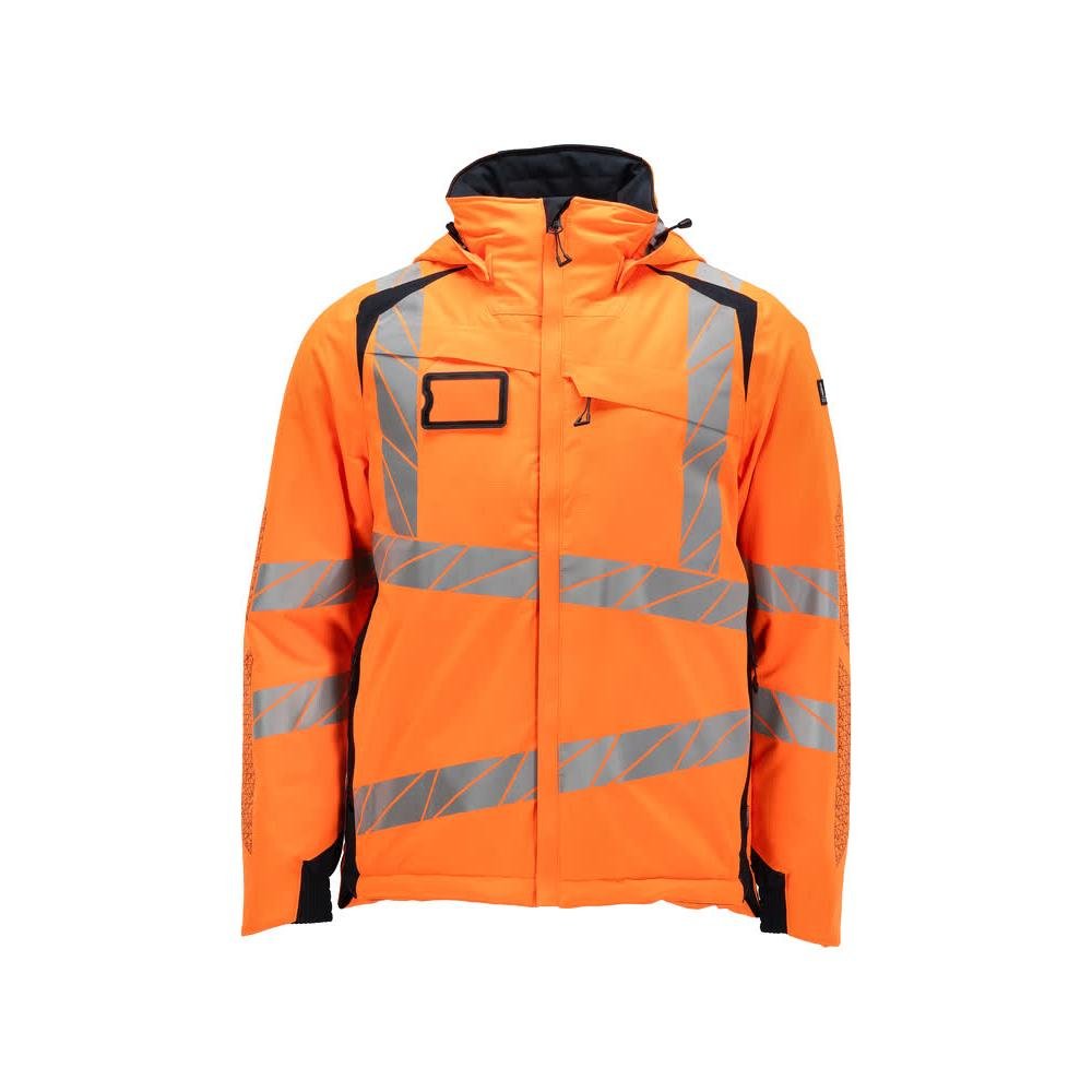Talvitakki CLIMASCOT®, kevyt talvitakki, hi-vis oranssi/musta-sininen