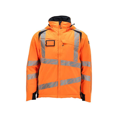 Talvitakki CLIMASCOT®, kevyt talvitakki, hi-vis oranssi/musta-sininen