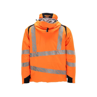 Talvitakki CLIMASCOT®, kevyt talvitakki, hi-vis oranssi/musta-sininen