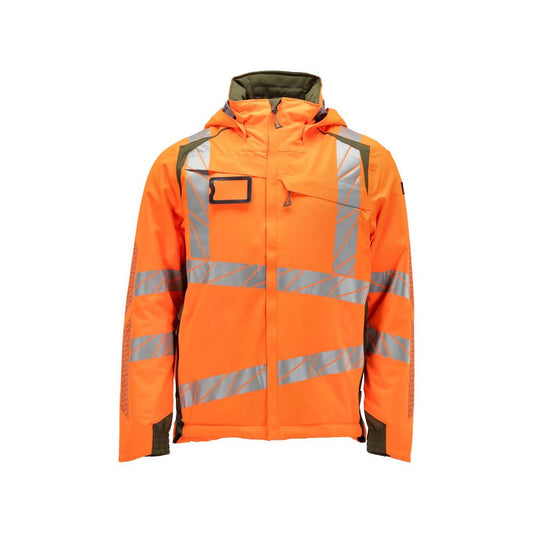 Talvitakki CLIMASCOT®, kevyt talvitakki, hi-vis oranssi/sammaleenvihreä