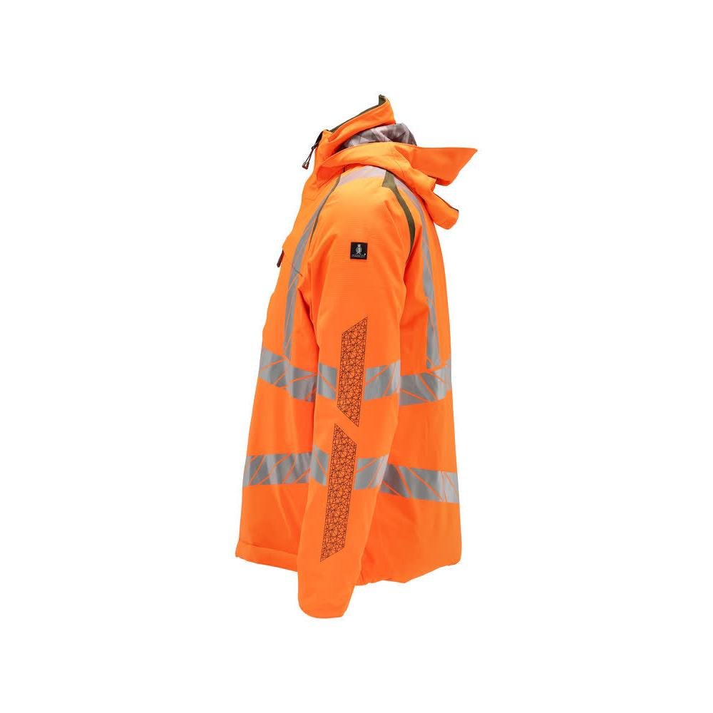 Talvitakki CLIMASCOT®, kevyt talvitakki, hi-vis oranssi/sammaleenvihreä