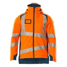 Talvitakki CLIMASCOT®, kevyt talvitakki, hi-vis oranssi/tumma petrooleumi
